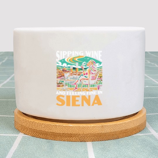Siena Italy Travel Vacation Italian I Love Italy Plant Pots