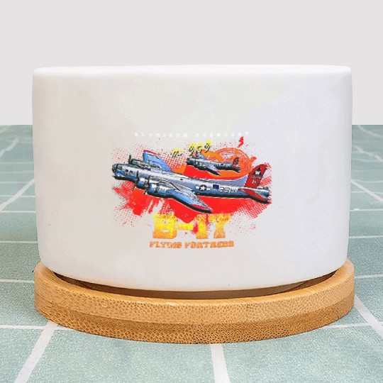 B-17 Flying Fortress heavy us air force bomber Air Plant Pots