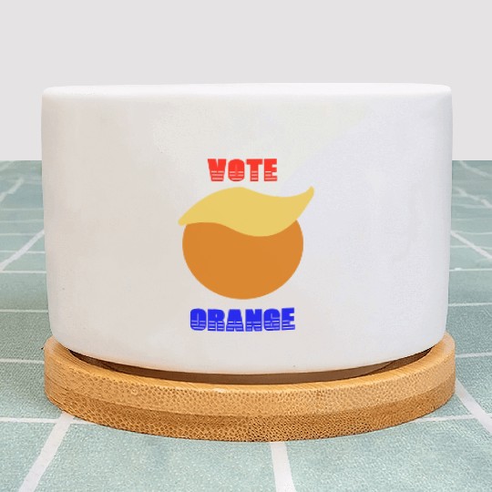 Support Donald J. Trump. Vote Orange/Trump Hair Plant Pots