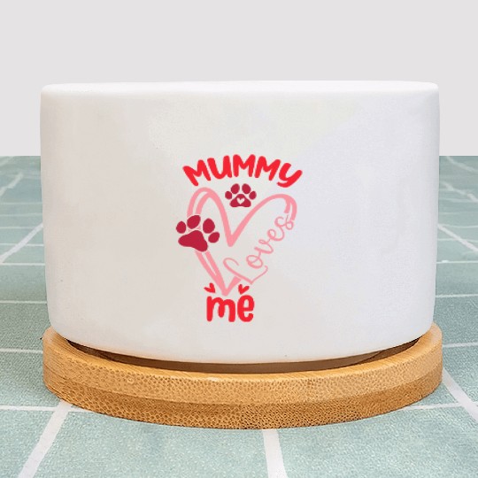 Mummy loves me Plant Pots