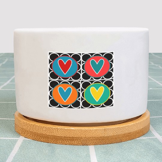 HEART. COUPLE. JUST MARRIED. Bachelorette party. VALENTINE'S DAY. Plant Pots