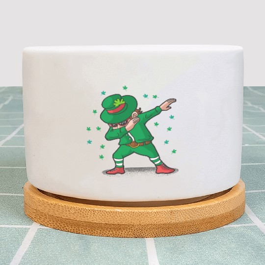 Mens Novelty Saint Patricks Plant Pots Funny Irish