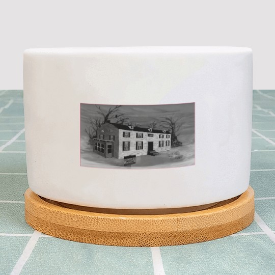 The Amityville Horror House Plant Pots