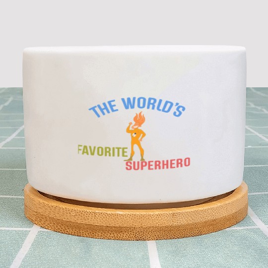 The World's Favorite Superhero Hype Plant Pots