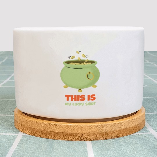 St. Patrick's Day - Pot of Gold Plant Pots