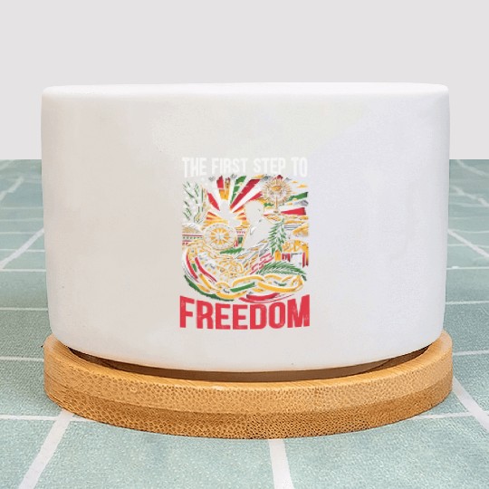Emancipation Proclamation African Juneteenth Plant Pots