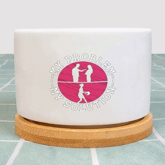 Flying Disc Player My Problem My Pictogram Mom Dad Plant Pots