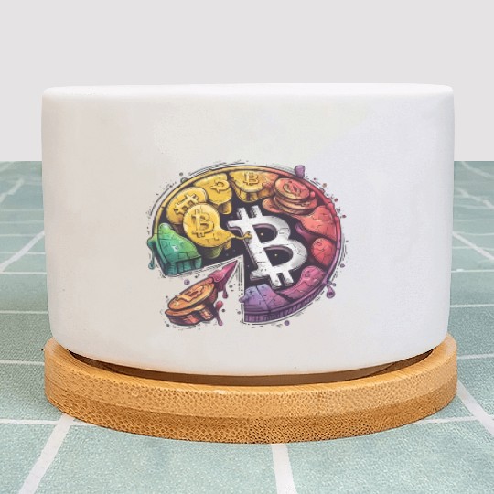 Pi day 3.14 Math Crypto Bitcoin Change The Cookie Plant Pots