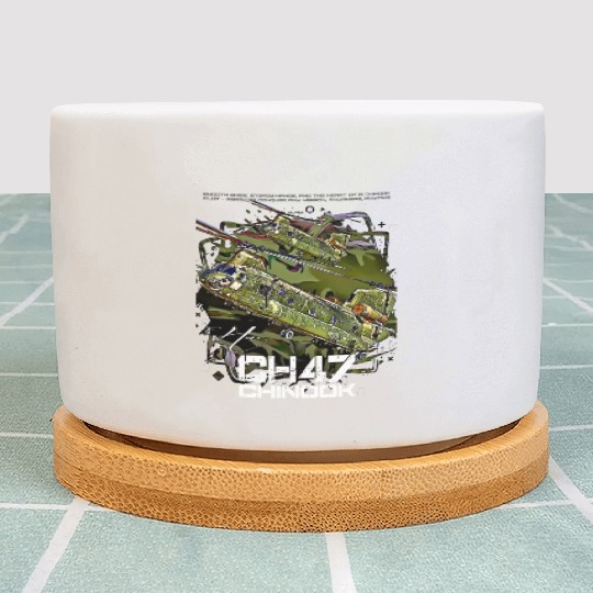 CH-47 Chinook helicopter Plant Pots