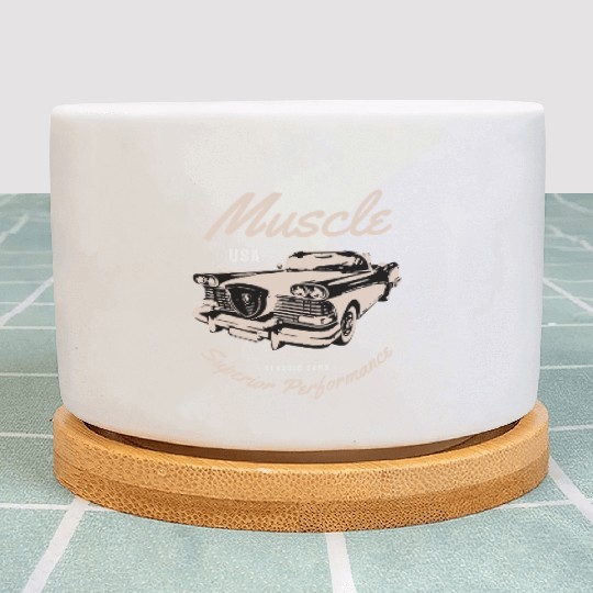 Muscle car superior performance Plant Pots
