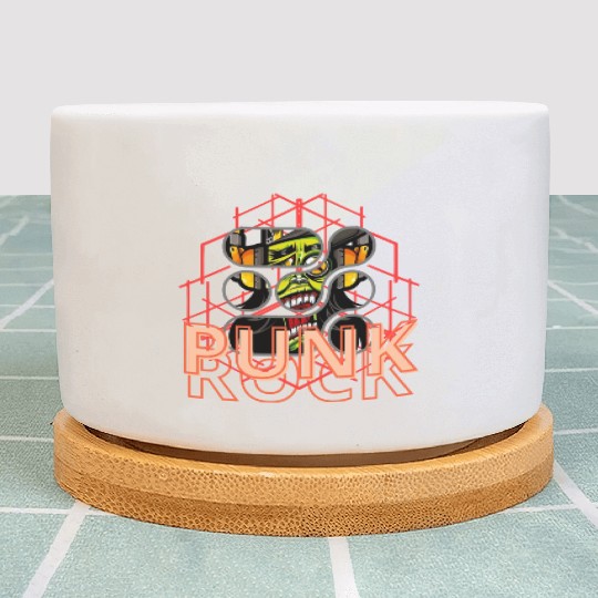 Punk Rock Streetwear Plant Pots