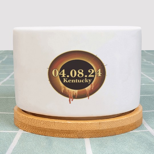 Total Solar Eclipse Path of Totality Kentucky Plant Pots