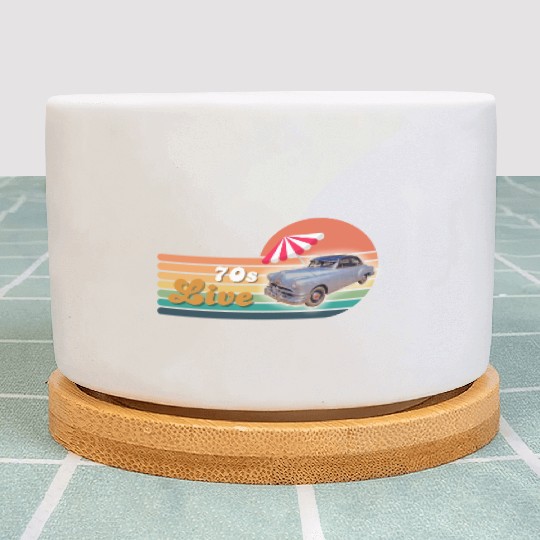 Retro old school style Plant Pots