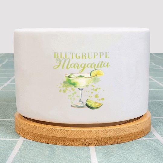 Blutgruppe Margarita Tequila Stag Party Plant Pots