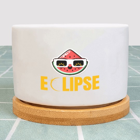 Eclipse Slice: Melon with Attitude! Plant Pots