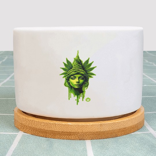 Mary Jane Weed Queen Plant Pots