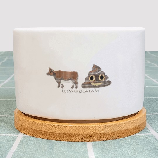 Le Brown On White Symbol Ala Bs Plant Pots