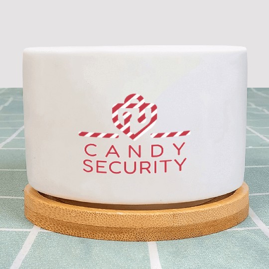 Candy Security Kids Parents Matching Birthday Plant Pots