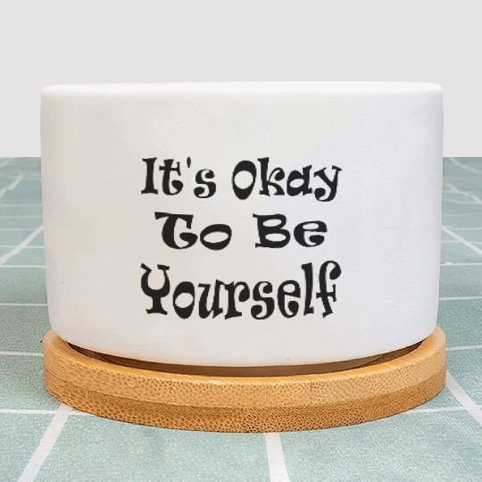Be Yourself Again Plant Pots