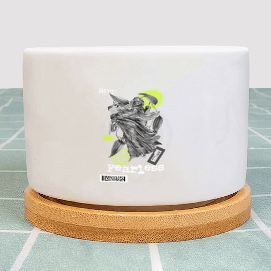 WHYTE - STREET WEAR URBAN STYLE "FEARLESS" Plant Pots