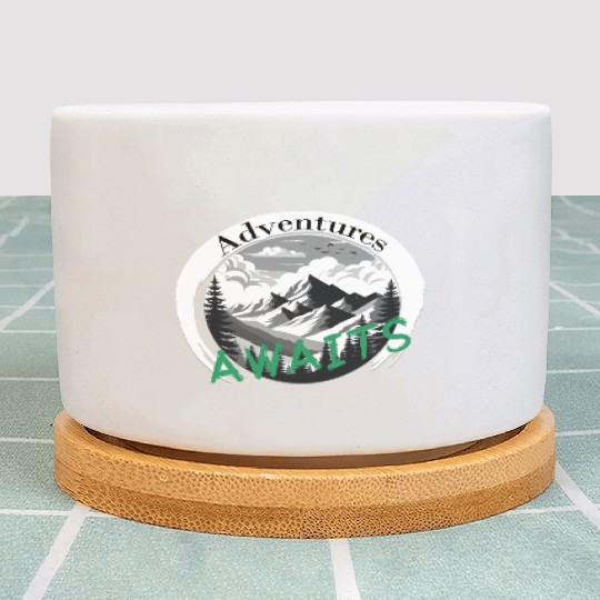 Adventures Awaits, Nature retreat Plant Pots