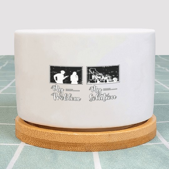 Mower My Problem My Solution Pictogram Mom Dad Plant Pots