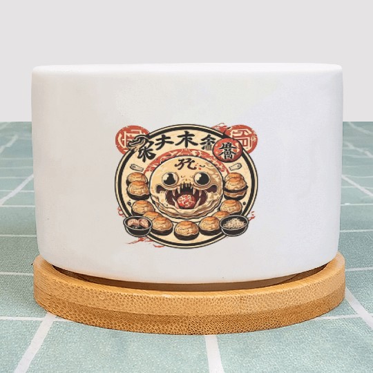 Takoyaki Attack Plant Pots