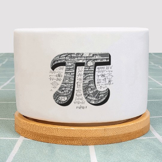 Pi Day Nerd Geek Love Math Pi Symbol Kids Men Plant Pots