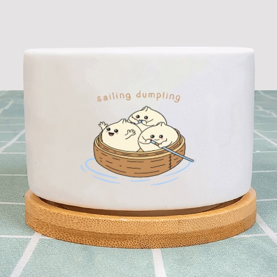 Happy Sailing Dumpling Plant Pots