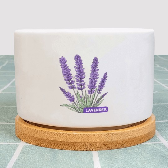 Lavender - Pot Label Plant Pots