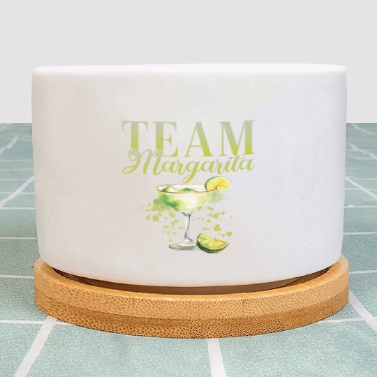 Team Margarita Tequila Stag Party Plant Pots