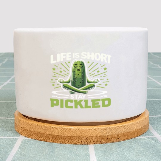 Pickle Lover Funny Pickle Dill pickle Pickled Plant Pots