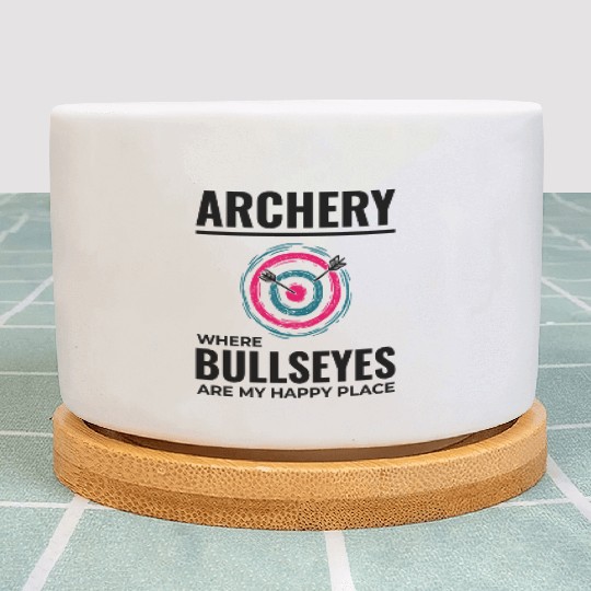 Archery Targets Archer Bullseye Shooting Sport Plant Pots