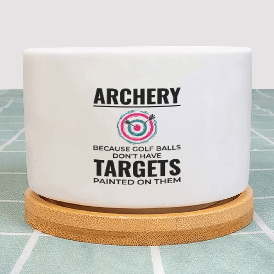 Archery Targets Archer Bullseye Shooting Sport Plant Pots