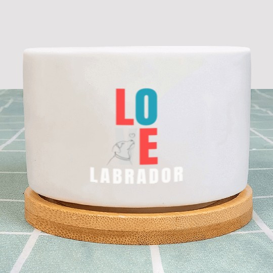 Labrador Love | Dog Lover Plant Pots