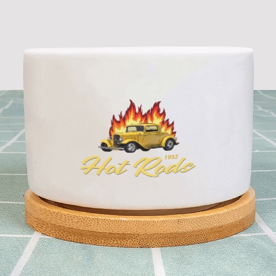 1932 VINTAGE HOT ROD CAR Plant Pots