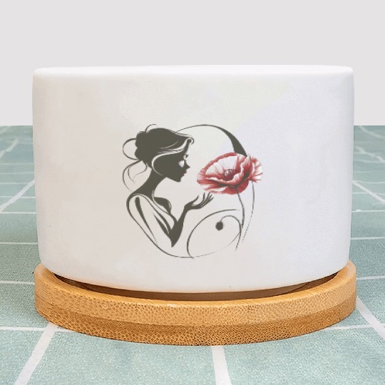 Flower Girl Plant Pots