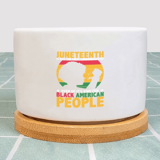 Juneteenth is not the first commemorative BHM Plant Pots