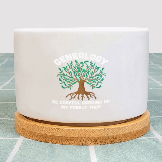 Family Genealogist Ancestry Lineage Genealogy Plant Pots