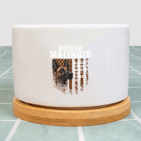 BELGIAN MALINOIS GERMAN SHEPHERDS NEED HEROS TOO Plant Pots