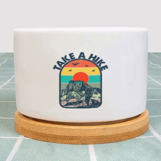 Take a Hike Plant Pots