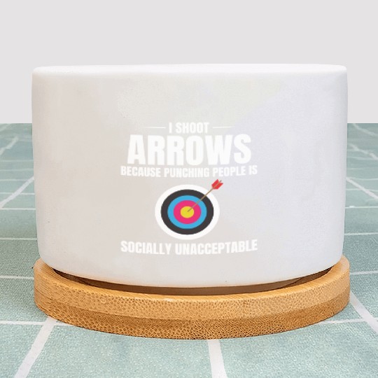 Archery Targets Archer Bullseye Shooting Sport Plant Pots