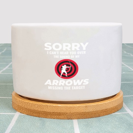 Archery Targets Archer Bullseye Shooting Sport Plant Pots