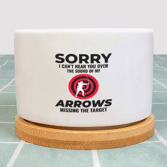 Archery Targets Archer Bullseye Shooting Sport Plant Pots