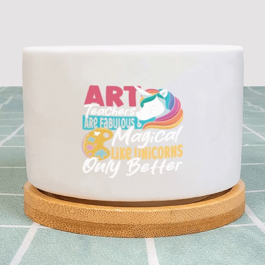 Art Teacher Sculpture Printmaking Back To School Plant Pots