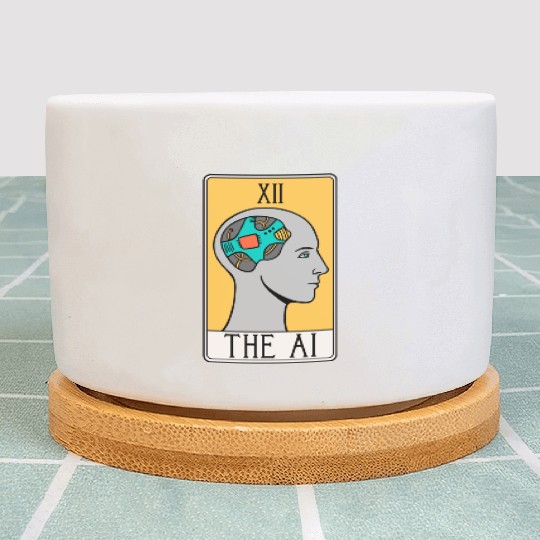 The AI Tarot Card - Artificial Intelligence Plant Pots