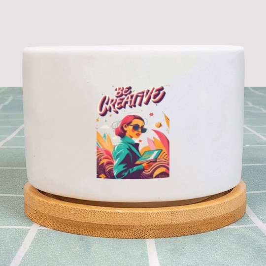 "Be Creative" Plant Pots Can Spark Endless Inspiration