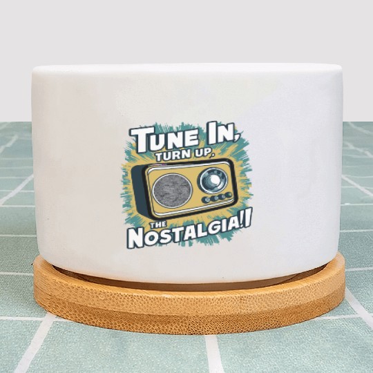 Tune In, Turn Up the Nostalgia with Vintage Radio Plant Pots