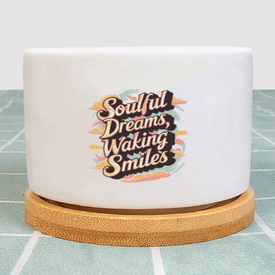 Soulful Dreams Walking Smiles Plant Pots