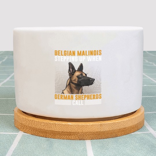 BELGIAN MALINOIS STEPPING UP WHEN SHEPHERDS CALL Plant Pots